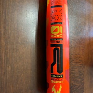 2024 Easton Hype Fire Composite Bat (-10)  21 oz 31" (Used)