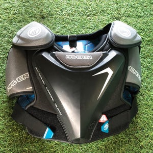 Large Youth Maverik Charger Shoulder Pads (New)