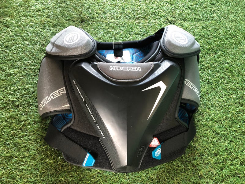Large Youth Maverik Charger Shoulder Pads (New)