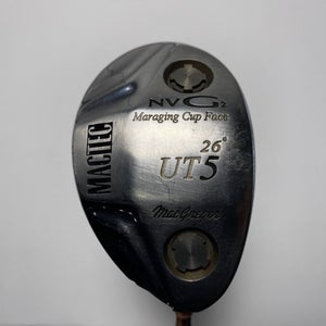 Macgregor MacTec NVG2 Utility 5 Hybrid 25* Fujikura Triple Action 55g Regular RH