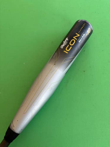 2023 Rawlings Icon Composite Bat USABat Certified (-10) Composite 20 oz 30"