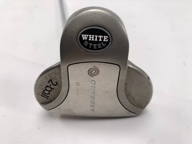 Odyssey White Steel 2-Ball Putter 35" Mens RH
