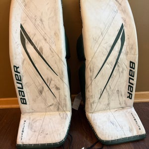 Used 2023 Bauer Hyperlite 2 Goalie Leg Pads