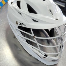 Used Cascade XRS Lacrosse Helmet White One Size 11497-S000150172
