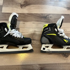 Graf G9035 Pro Goalie Skates With XSG Holder And Step Steel Black