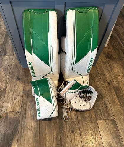 Jake Oettinger Game Use Goalie Pads