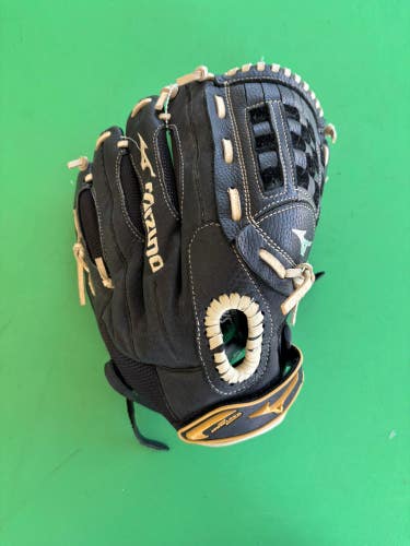 Black Mizuno Premier Pro RH Softball Glove 13"