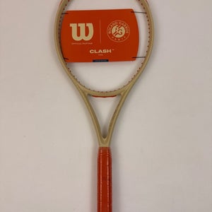 NEW Wilson Clash 100 V2 Roland Garros, 4 1/4