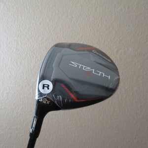 NEW MEN'S LH TAYLORMADE STEALTH 2 16.5* 3HL FAIRWAY WOOD FUJIKURA VENTUS TR REGULAR FLEX + HC