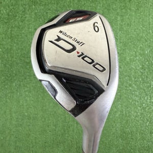 Wilson D100 ES 6 Hybrid 6H Regular Flex UST Mamiya Elements Chrome 54FR 39.75