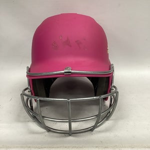 Used Adidas DESTINY Batting Helmet w/Mask Pink MD 11851-S000034537