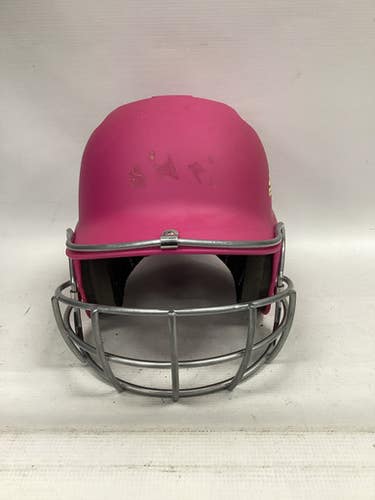 Used Adidas DESTINY Batting Helmet w/Mask Pink MD 11851-S000034537