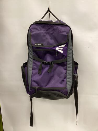 Used Easton GHOST BACK PACK BB/SB Player Backpack Purple 11851-S000034530