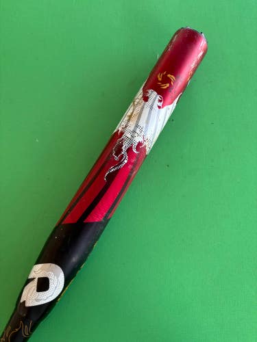Red 2021 DeMarini FNX Composite Bat (-10) Composite 24 oz 34"