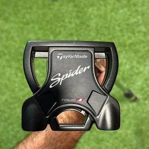 Black TaylorMade Mallet Spider Tour Right Handed Putter 34" (Used)