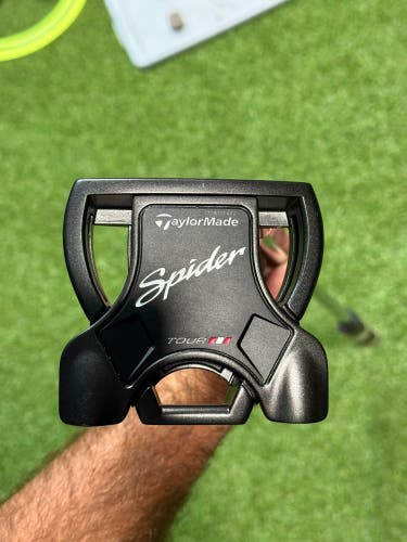 Black TaylorMade Mallet Spider Tour Right Handed Putter 34" (Used)