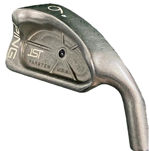 Ping ISI 6 Iron Black Dot RH Cushin JZ Regular Steel 37.25" Factory Grip Nice