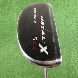 Odyssey Metal-X 5 Center Shafted CS Mid Mallet Putter Steel Right Handed 34