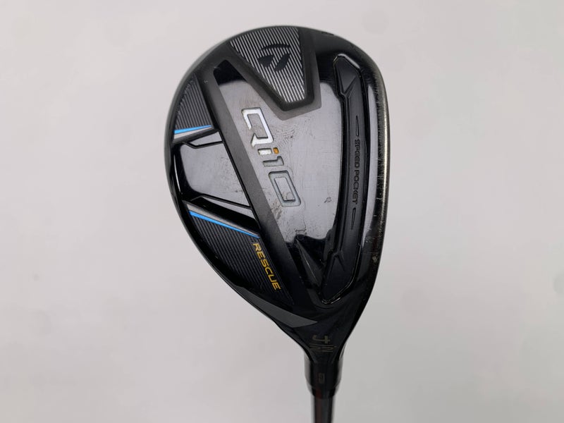 TaylorMade Qi10 4 Hybrid 22* Fujikura Speeder NX 50g Regular Graphite Mens RH