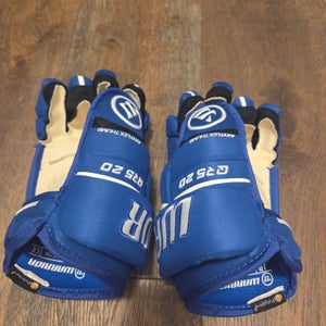 Warrior Covert QR5 20 Gloves 10" royal blue Pro Stock (New)