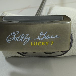 Bobby Grace Lucky 7 Broomstick 44.5" Putter Right Steel with Head Cover # 184041