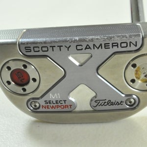 Titleist 2016 Scotty Cameron Select Newport M1 Mallet 34" Putter RH  # 191781