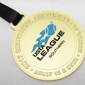 2017 USTA SOUTHERN SECTIONAL CHAMPION MEDAL / BAG TAG. ADULT 18 & OVER LEAGUE