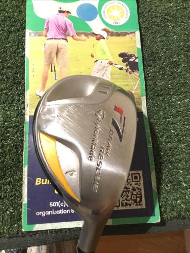 Taylormade R7 Draw Rescue 22* 4 Hybrid Seniors Aldila NV 85g Graphite Shaft