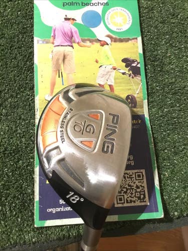 Ping G10 18* Hybrid Regular Fujikura 160i Graphite Shaft (40)