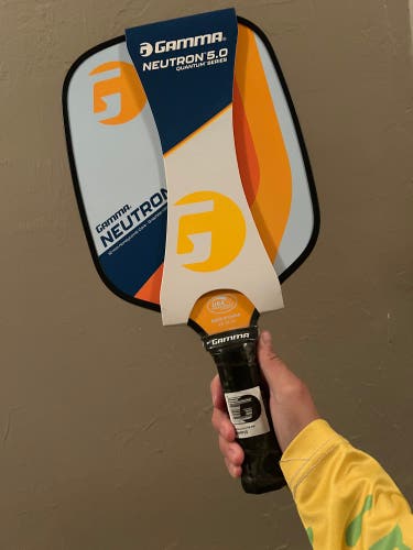 New- GAMMA Neutron 5.0 Pickleball Paddle