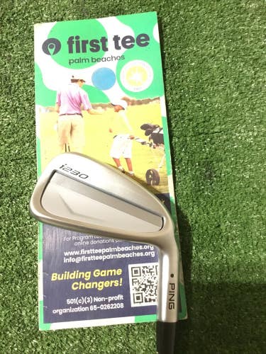 Ping i230 Black Dot 7 Iron Stiff Accra 115i iSeries Steel Shaft (37)