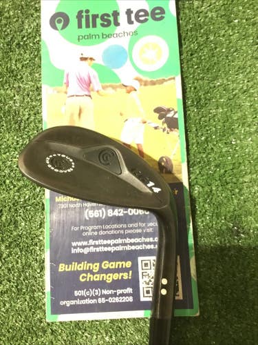 Cleveland CG14 Tour Zip Grooves 52* Gap Wedge (GW) Wedge Flex Steel Shaft