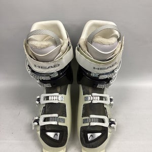 Used Head VECTOR Womens DH Ski Boot White 260 MP - M08 - W09 11851-S000034413