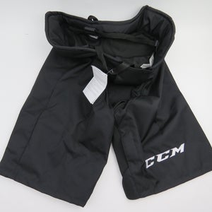 CCM Pro Stock OHL CHL QMJHL Hockey Player Girdle Pant Shell 9K XL Black NWT
