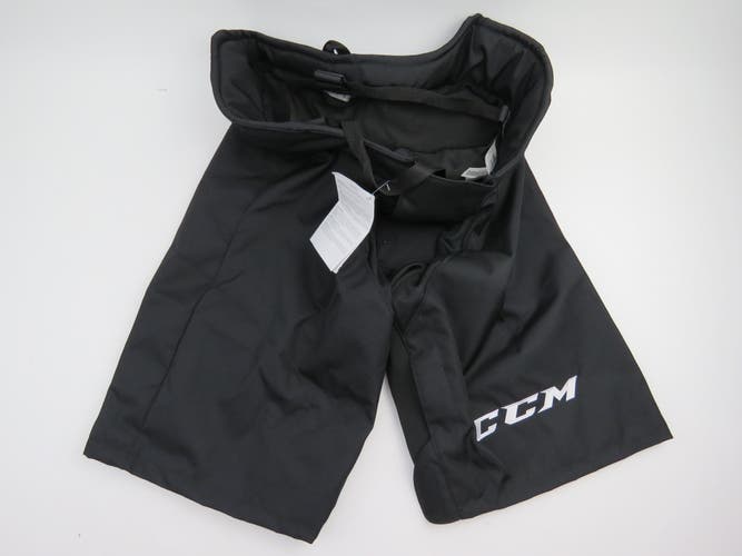 CCM Pro Stock OHL CHL QMJHL Hockey Player Girdle Pant Shell 9K XL Black NWT