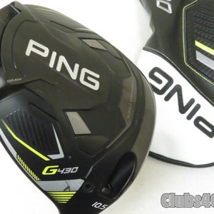 PING G430 LST Driver 10.5° Aldila Rogue White 130msi 70 Stiff Flex +Cover