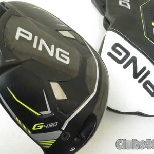 PING G430 Max Driver 9° HZRDUS Smoke Red 50g 6.0 Stiff Flex +Cover  Near MINT