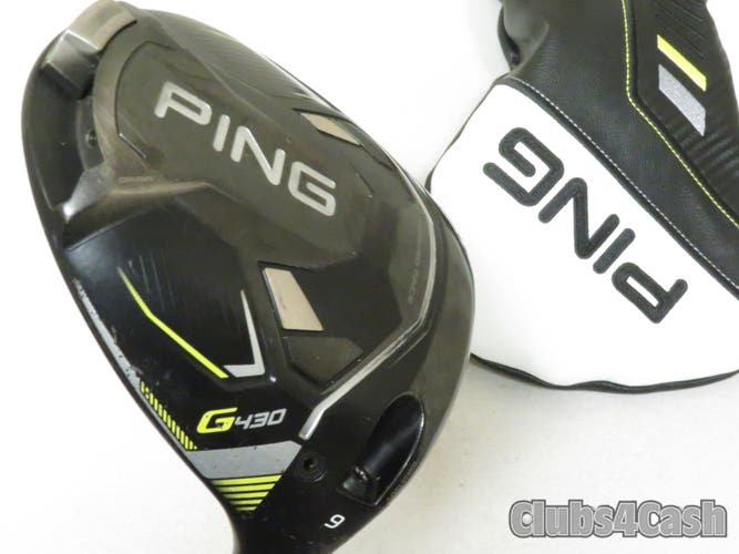 PING G430 Max Driver 9° TOUR 2.0 Chrome 65 Stiff Flex +Cover