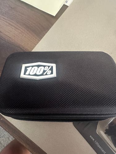 Replacement lenses (4) and Case For 100% Sunglasses