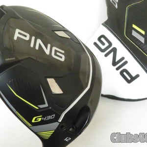 PING G430 Max HL Driver High Launch 12° Alta CB 55 Black Regular +Cover ..CLEAN