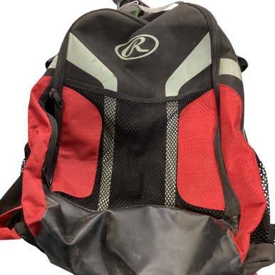 Used Louisville Slugger BACKPACK BB/SB Player Backpack Red 11479-S000398459