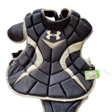 Used Under Armour CHEST PROTECTOR Catchers Chest Protector Black Junior 11479-S000398409