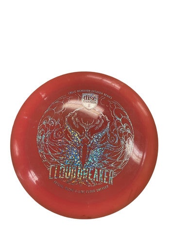Used Discmania CLOUD BREAKER Disc Golf Driver Orange 11859-S000023355
