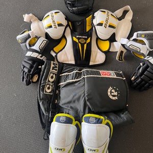Youth hockey full set of protective gear