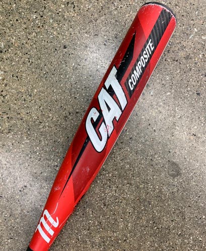 Used Marucci CAT Composite Bat USSSA Certified (-10) 21 oz 31"