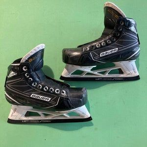 Used Junior Bauer Supreme S170 Hockey Goalie Skates Size 1