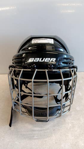 Used Bauer 2100 Helmet Cage Combo Black SM 11858-S000077155
