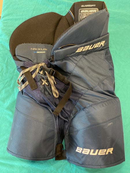 Blue Senior Small Bauer Nexus N9000 Hockey Pants (Used)