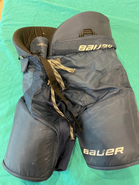 Blue Senior Small Bauer Nexus Hockey Pants (Used)