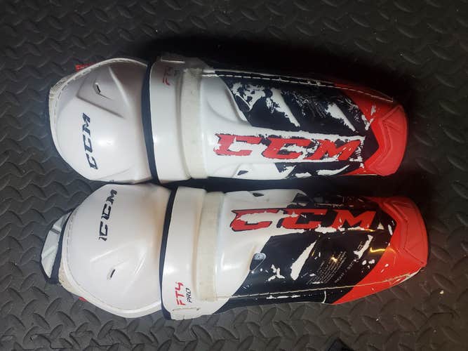 Intermediate CCM Jetspeed FT4 pro 13" Shin Pads (Used)